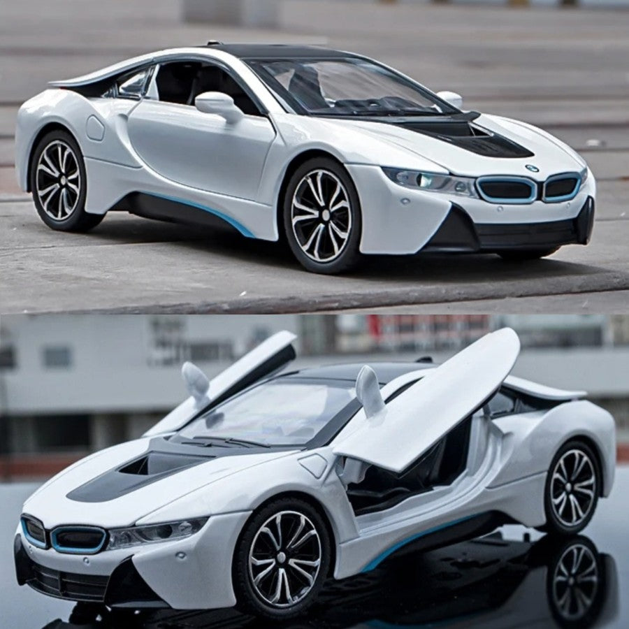 1:22 Diecast BMW i8 Luxury Model Car