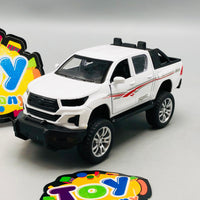 2Pc Diecast Mini Toyota Hilux Pullback Models - Minor Fault