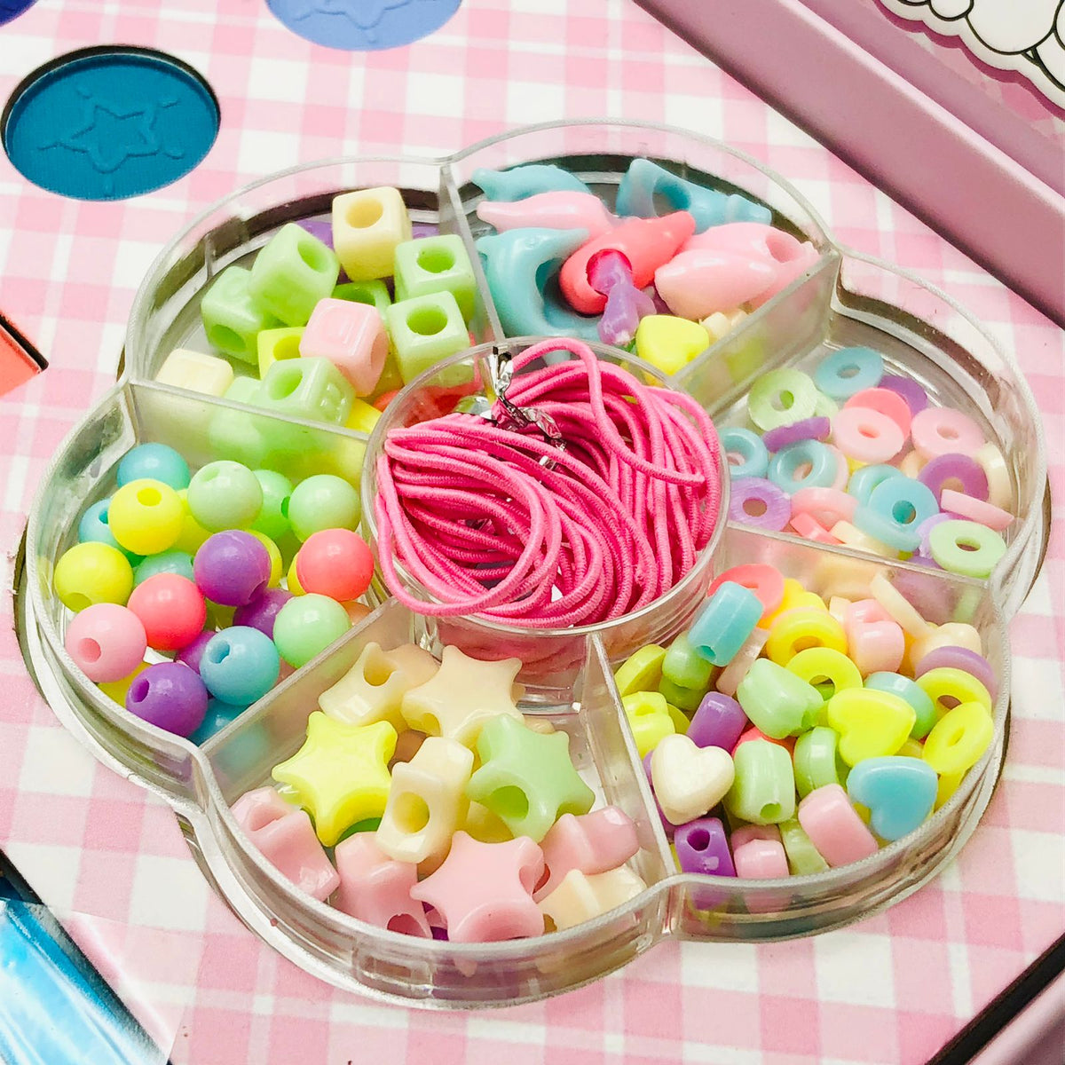 2in1 Realistic Princess Makeup & DIY Beads Kit