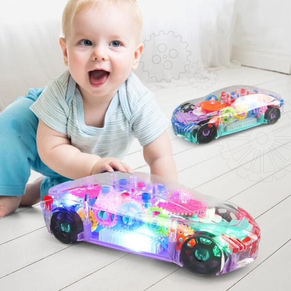 Electric Transparent Gear Concept Car With Light & Sound