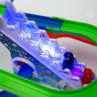 Penguin Racing Slide Track Set-Go with Sounds