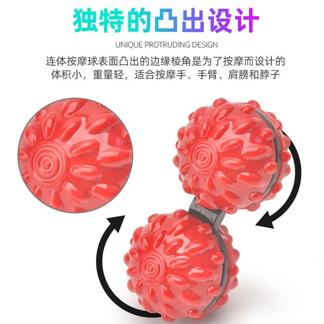 2 in 1 Anti Stress Massage Fidget Spinner Ball
