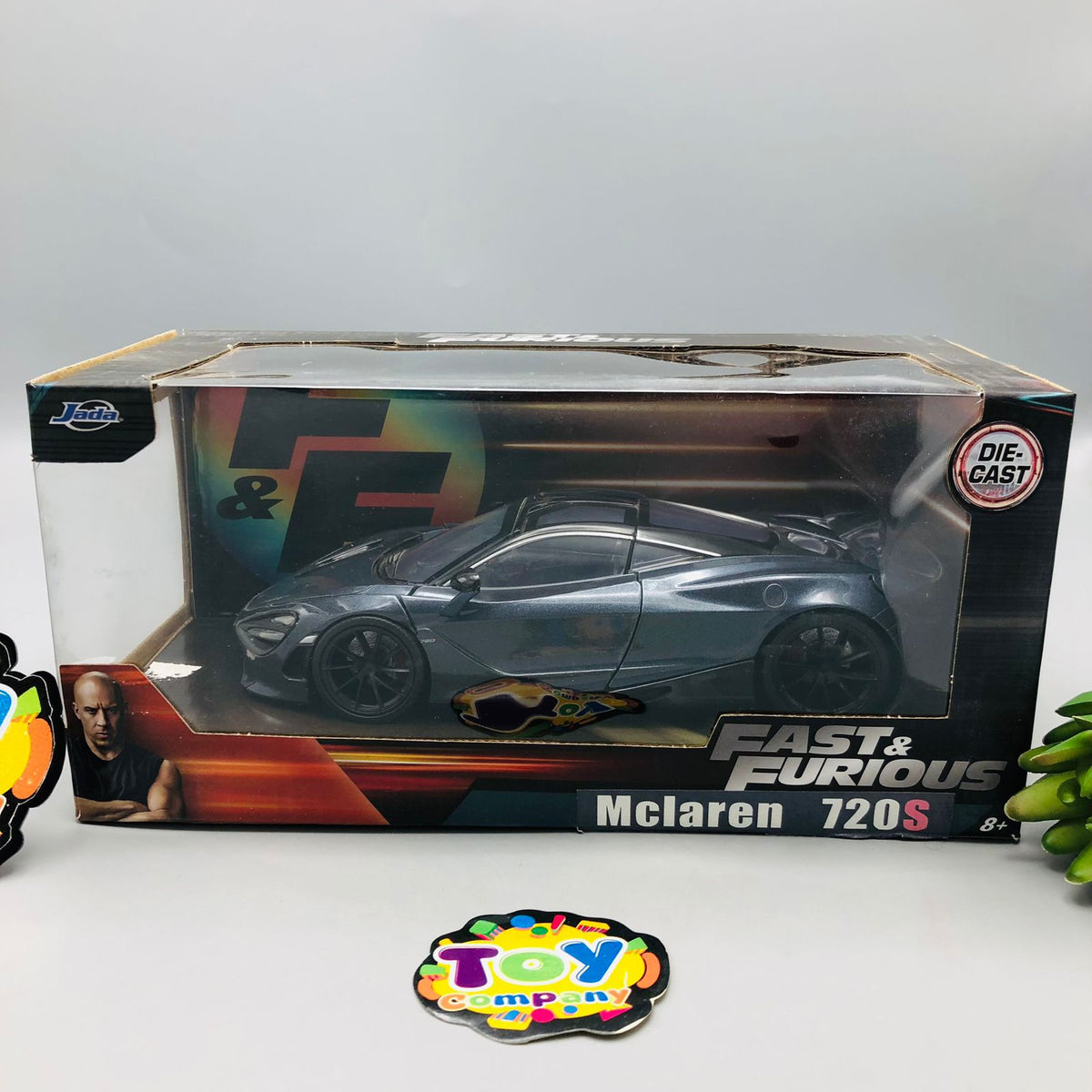 Jada 1:24 Diecast Fast & Furious Shaw's McLaren 720S Model - Minor Fault