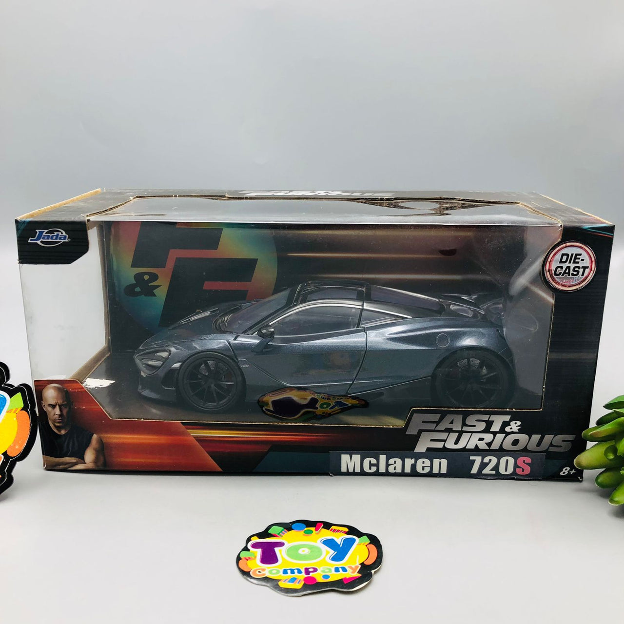 Jada 1:24 Diecast Fast & Furious Shaw's McLaren 720S Model - Minor Fault