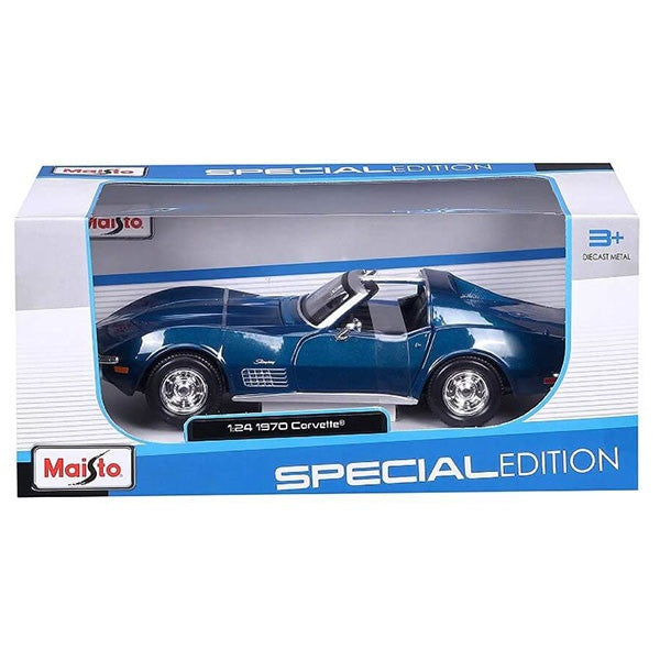 1:24 Maisto 1970 Chevrolet Corvette - Blue
