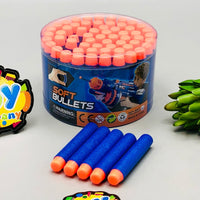 65Pcs EVA Soft Dart Bullets - Round Type