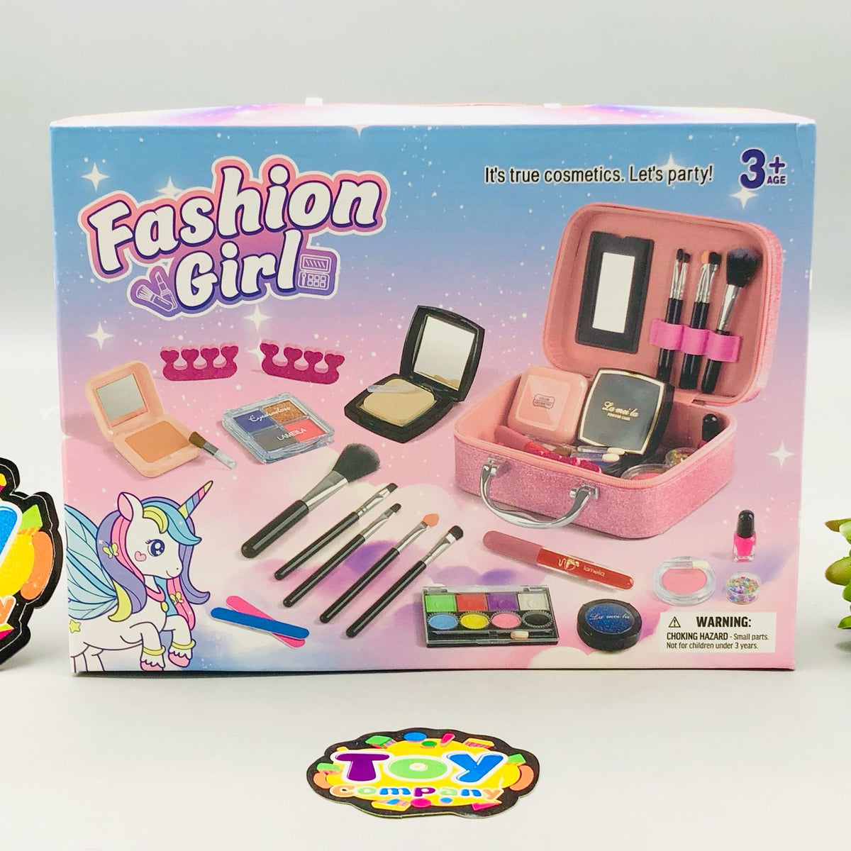 17Pcs Realistic Unicorn Fashion Makeup Bag