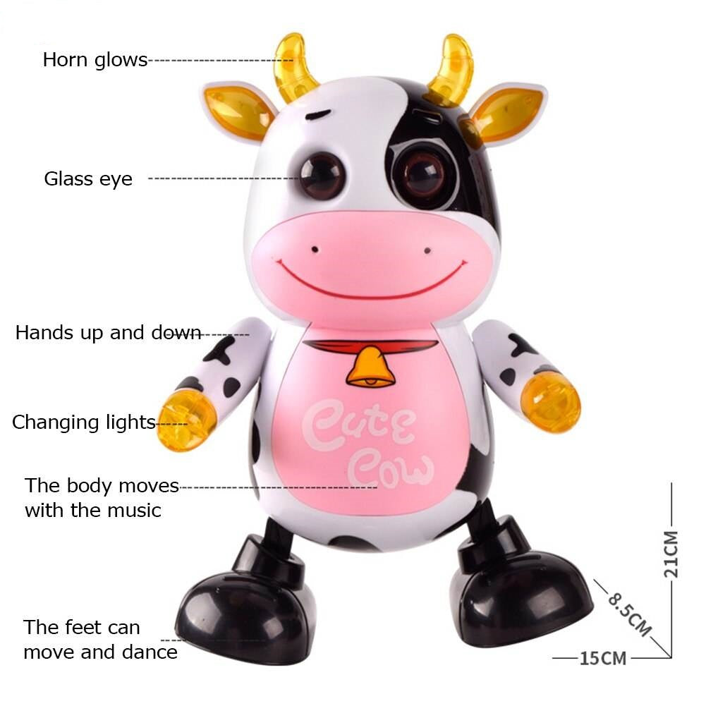 Cute Cow Dancing Musical Toy