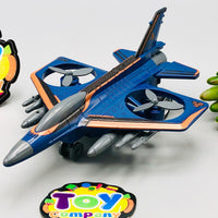 Thumbnail for 1Pc ABS Inertial Fighter Plane Toy