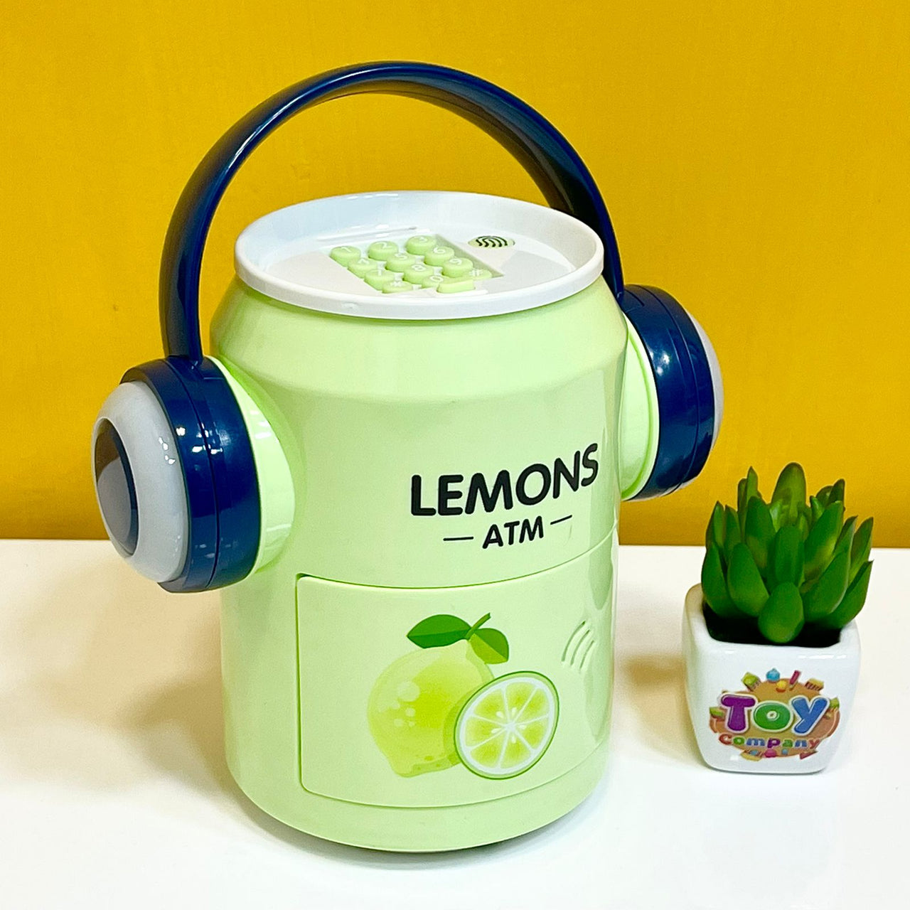 Premium Lemons Piggy Bank ATM Money Box