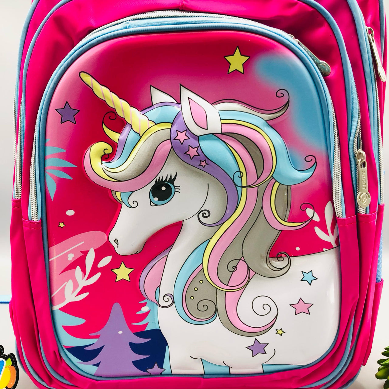 17* Inches Premium Unicorn School Bag