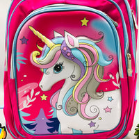 17* Inches Premium Unicorn School Bag