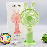8* Inches Rechargeable Bunny Cooling Fan
