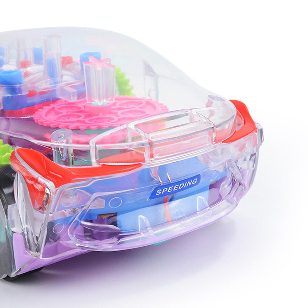 Electric Transparent Gear Concept Car With Light & Sound
