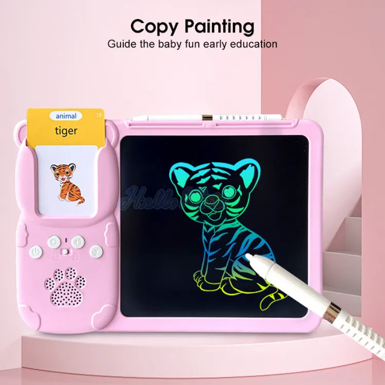 2in1 Flash Card Reader & LCD Writing Tablet