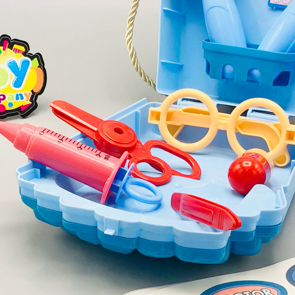 19Pcs Pretend Play Medical Kit With Storage Box