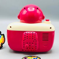 Electric Bear Colorful Bubble Camera Machine