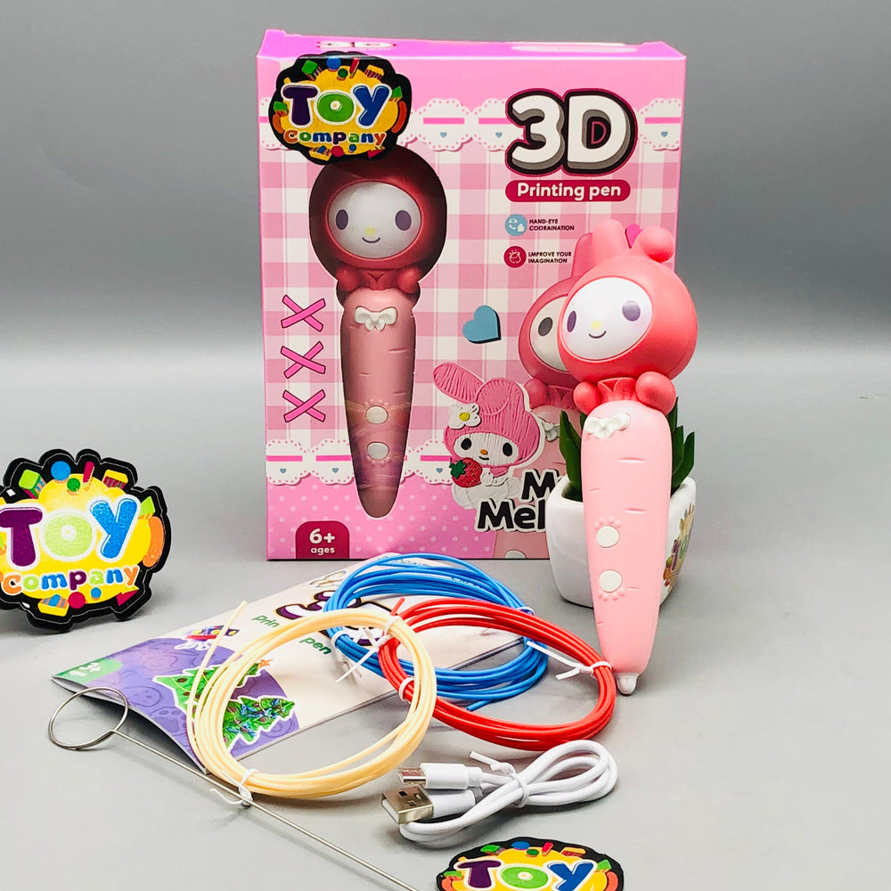 Electric Hello Kitty Toddlers 3D Drawing Pen
