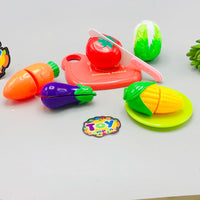 8Pcs Pretend Play Food Cutting Set