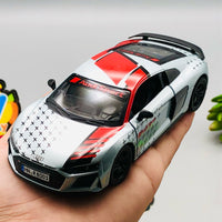 1:36 Kinsmart 2020 Audi R8 Coupe Livery Edition