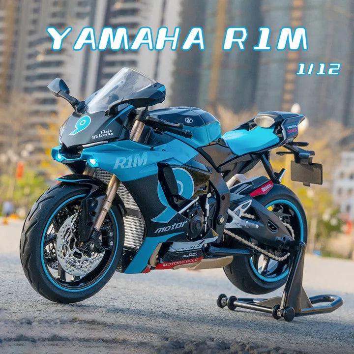 1:12 Diecast Yamaha R1M Model Bike