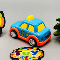 Kids Mini ABS Pullback Taxi - 1Pc