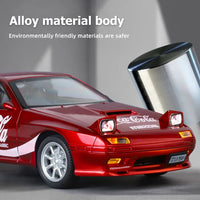 1:24 Diecast Mazda RX7 Coca-Cola Edition Model With Acrylic Box