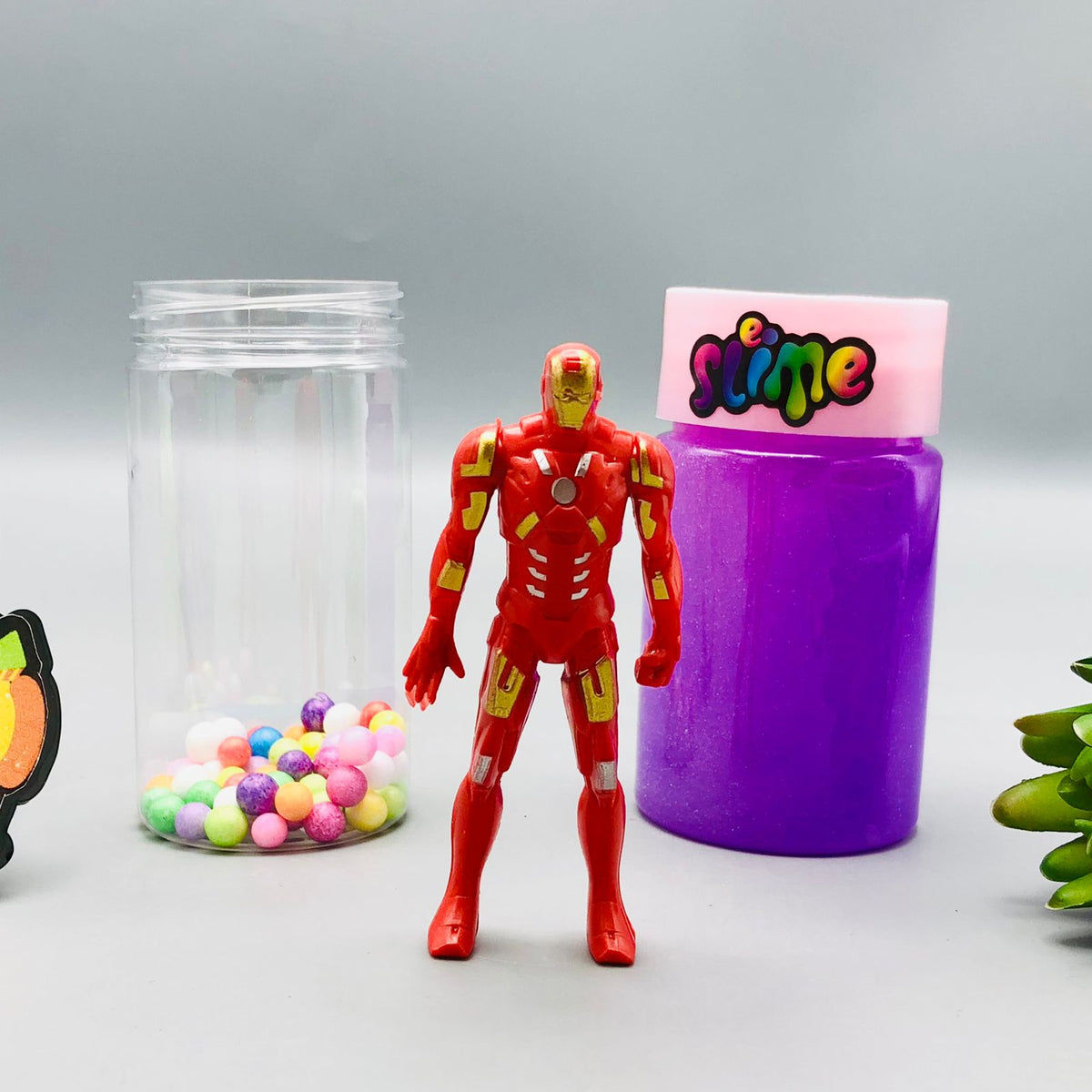 1Pc Avengers Crystal Slime Mud Bottle