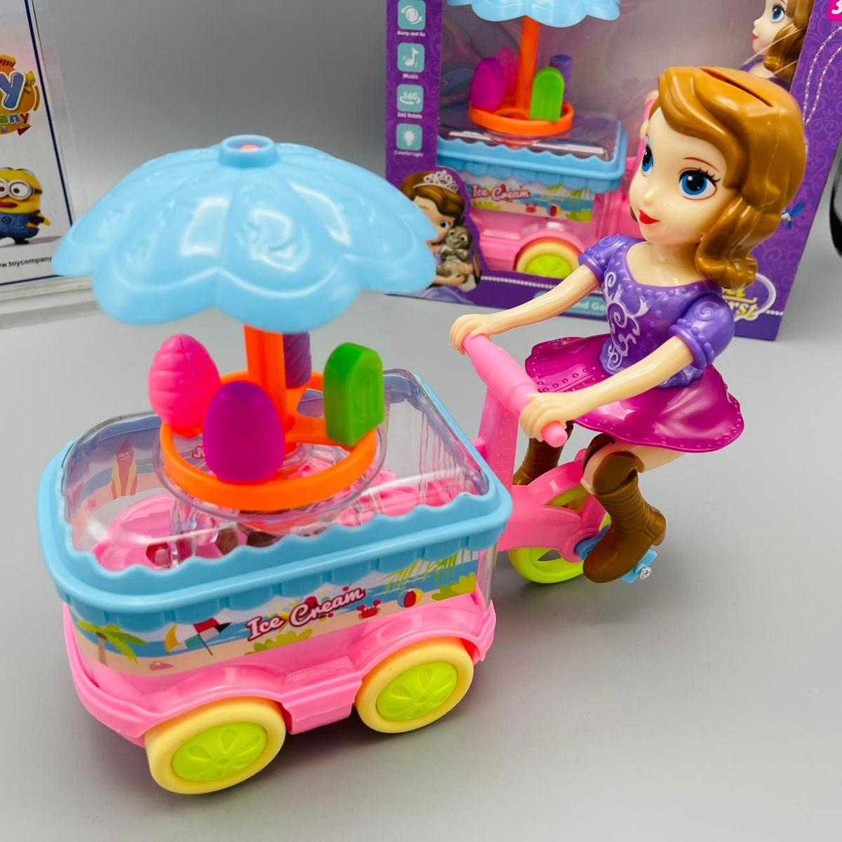 Sofia The First Ice Cream Bicycle