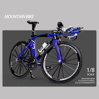 1:8 Diecast Metal Time Trial Racing Bicycle Toy