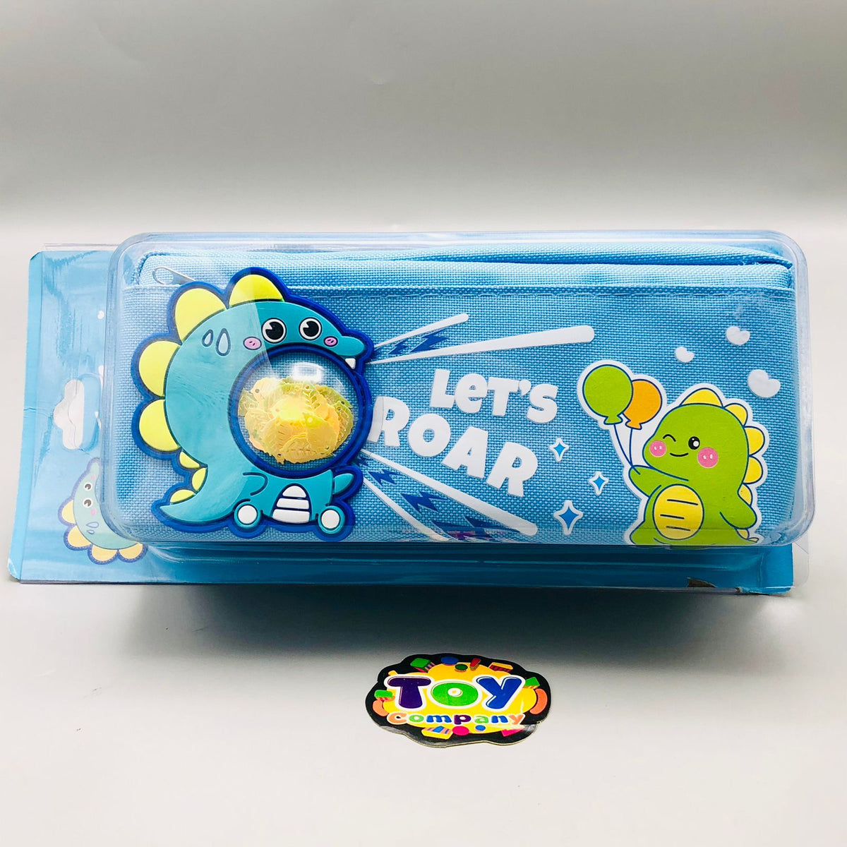 Let's Roar Kids Pencil Pouch