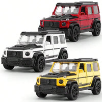 3Pc Diecast Mini Brabos Pullback Model Car 