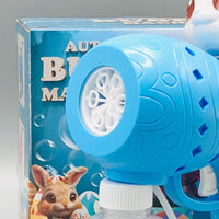 Cute Rabbit Themed Colorful Bubble Gun
