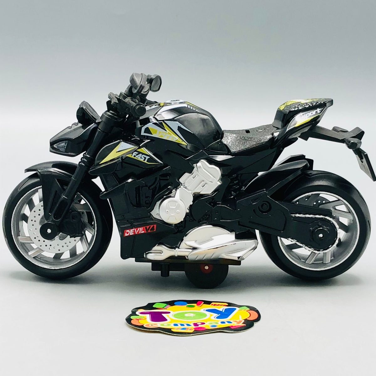 1:12 Diecast Storm Riders Racing Model Bike
