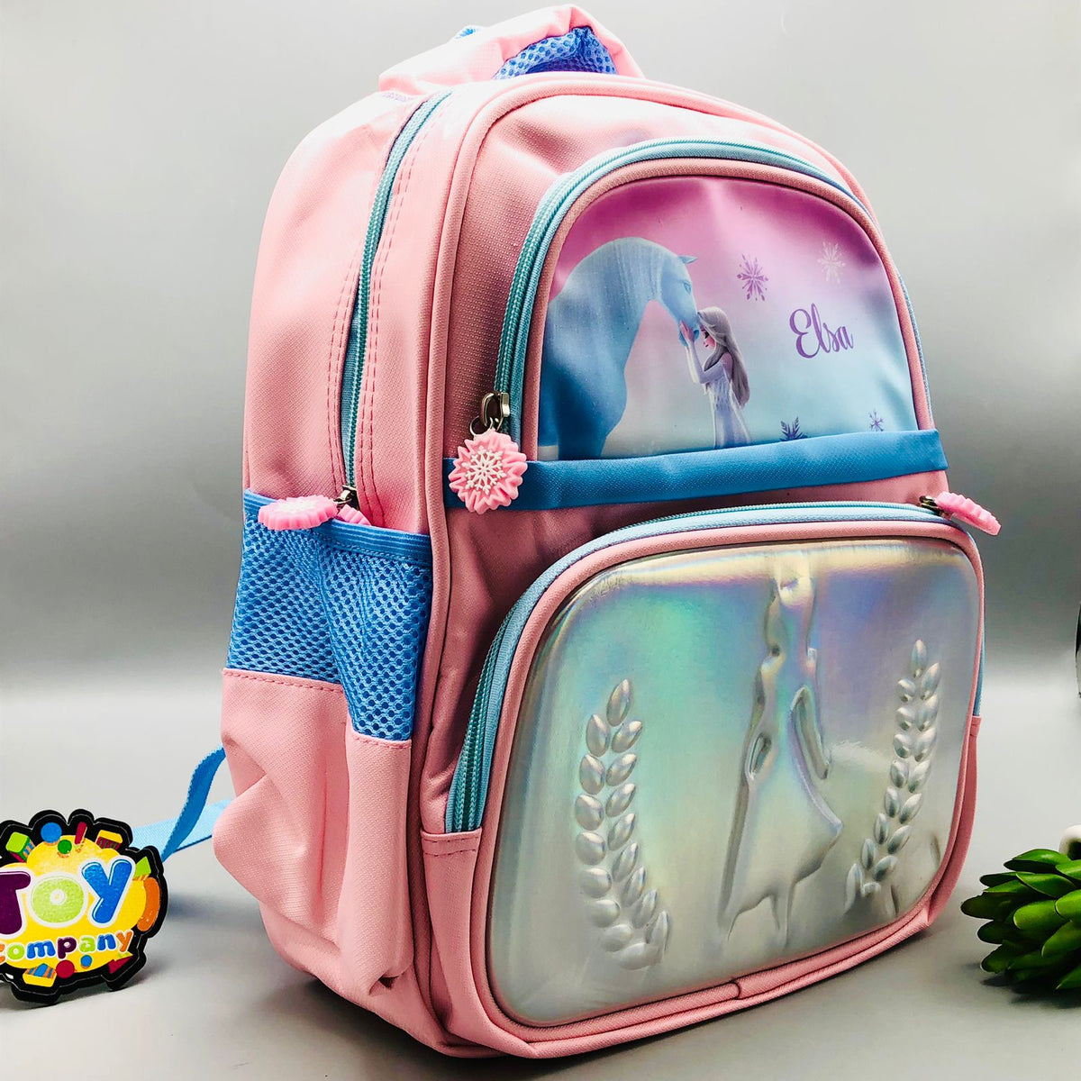 12* Inches Premium Elsa Themed Montessori School Bag