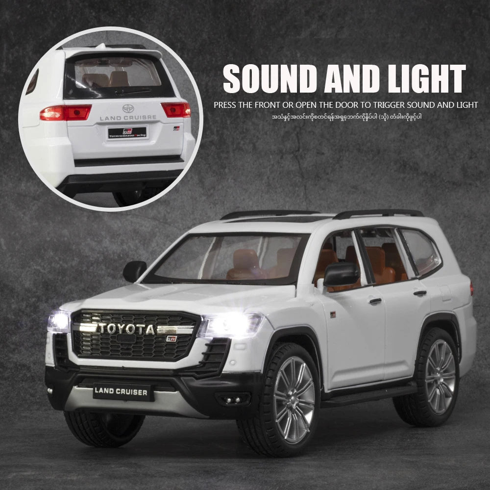 1:24 Diecast Toyota Land Cruiser GR Model Car