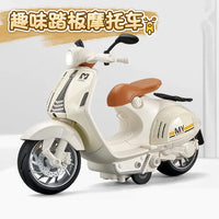 1:10 Diecast Pullback Vespa With Light & Sound