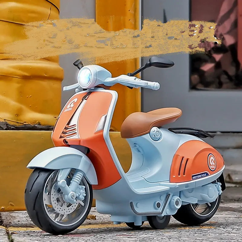 1:10 Diecast Pullback Vespa With Light & Sound