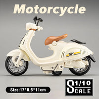 1:10 Diecast Pullback Vespa With Light & Sound