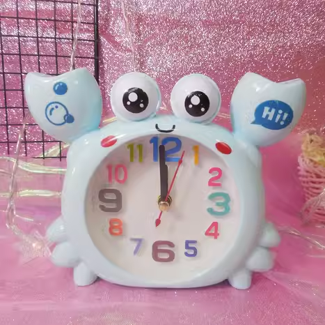 Cute Crab Mini Table Alarm Clock