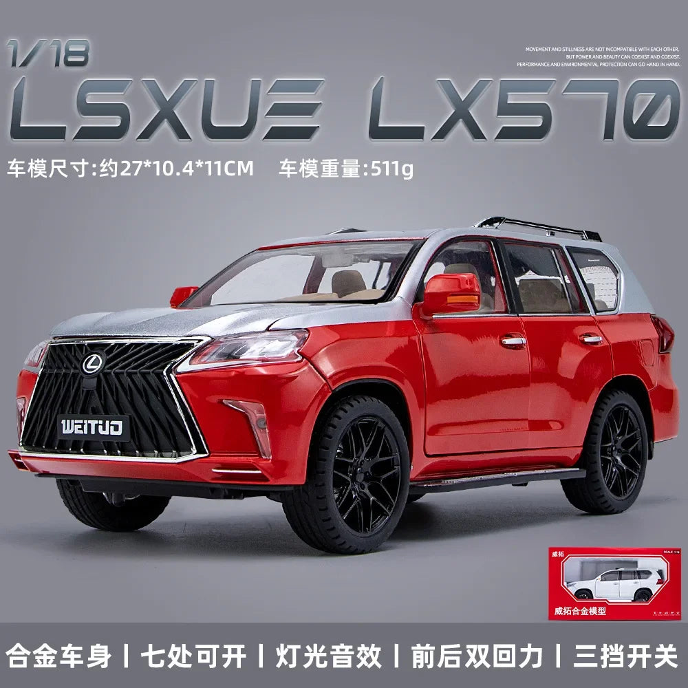 1:18 Diecast Lexus LX570 Model Car