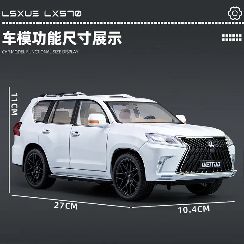 1:18 Diecast Lexus LX570 Model Car
