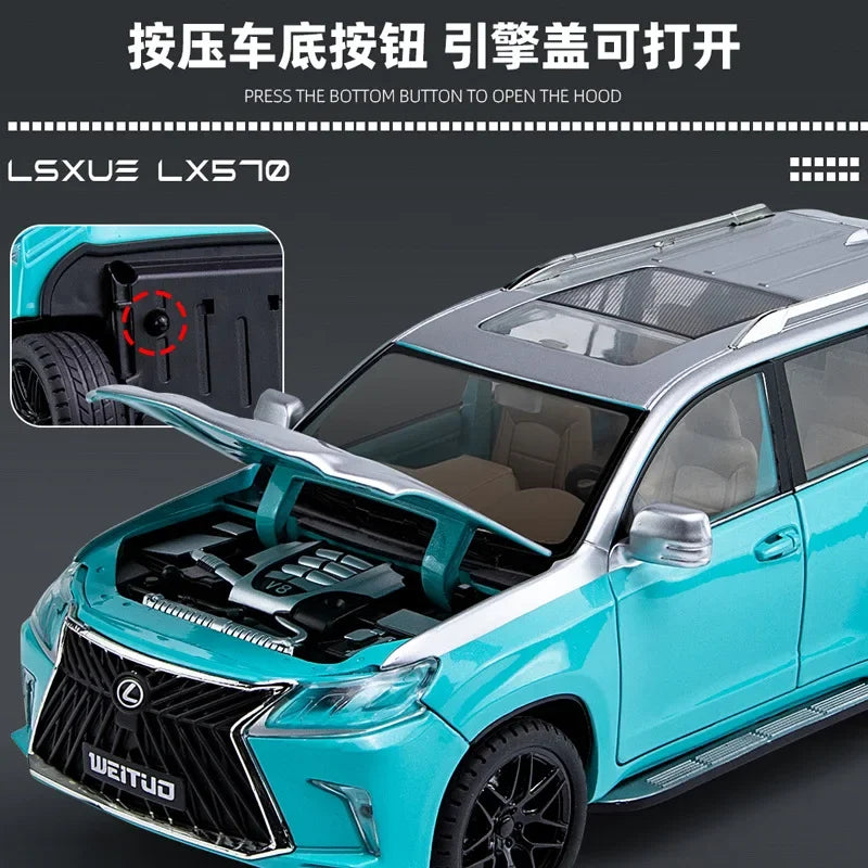 1:18 Diecast Lexus LX570 Model Car