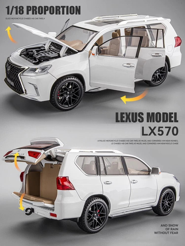 1:18 Diecast Lexus LX570 Model Car