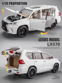 1:18 Diecast Lexus LX570 Model Car