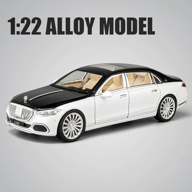1:22 Diecast Mercedes Maybach S680 Model Car