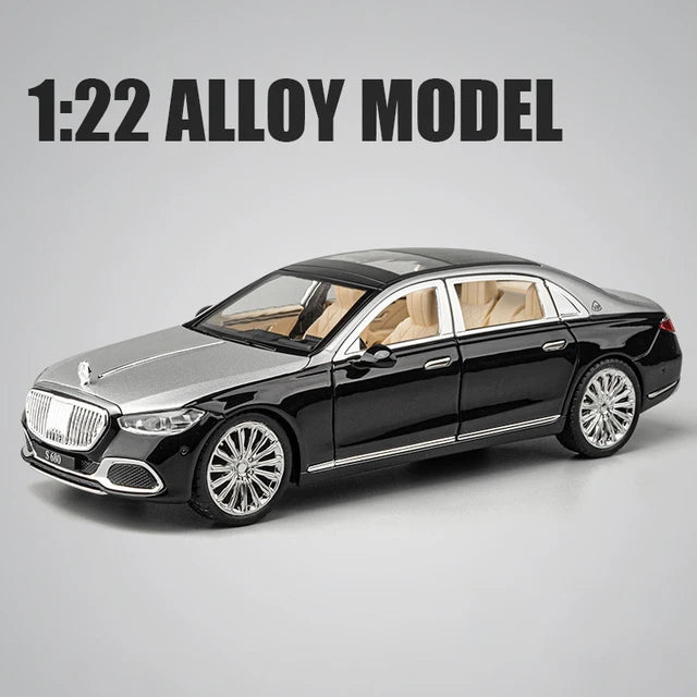 1:22 Diecast Mercedes Maybach S680 Model Car