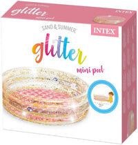Thumbnail for Intex Inflatable Glitter Mini Pool ‎86 x 86 x 25 cm