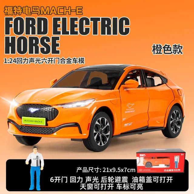 1:24 Diecast Ford Mustang Electric Horse Mach-E