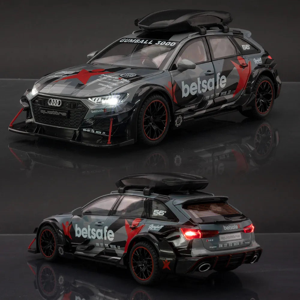 1:24 Diecast Audi RS6 DTM Modified Vehicle